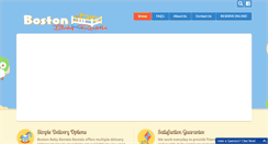 Desktop Screenshot of bostonbabyrental.com